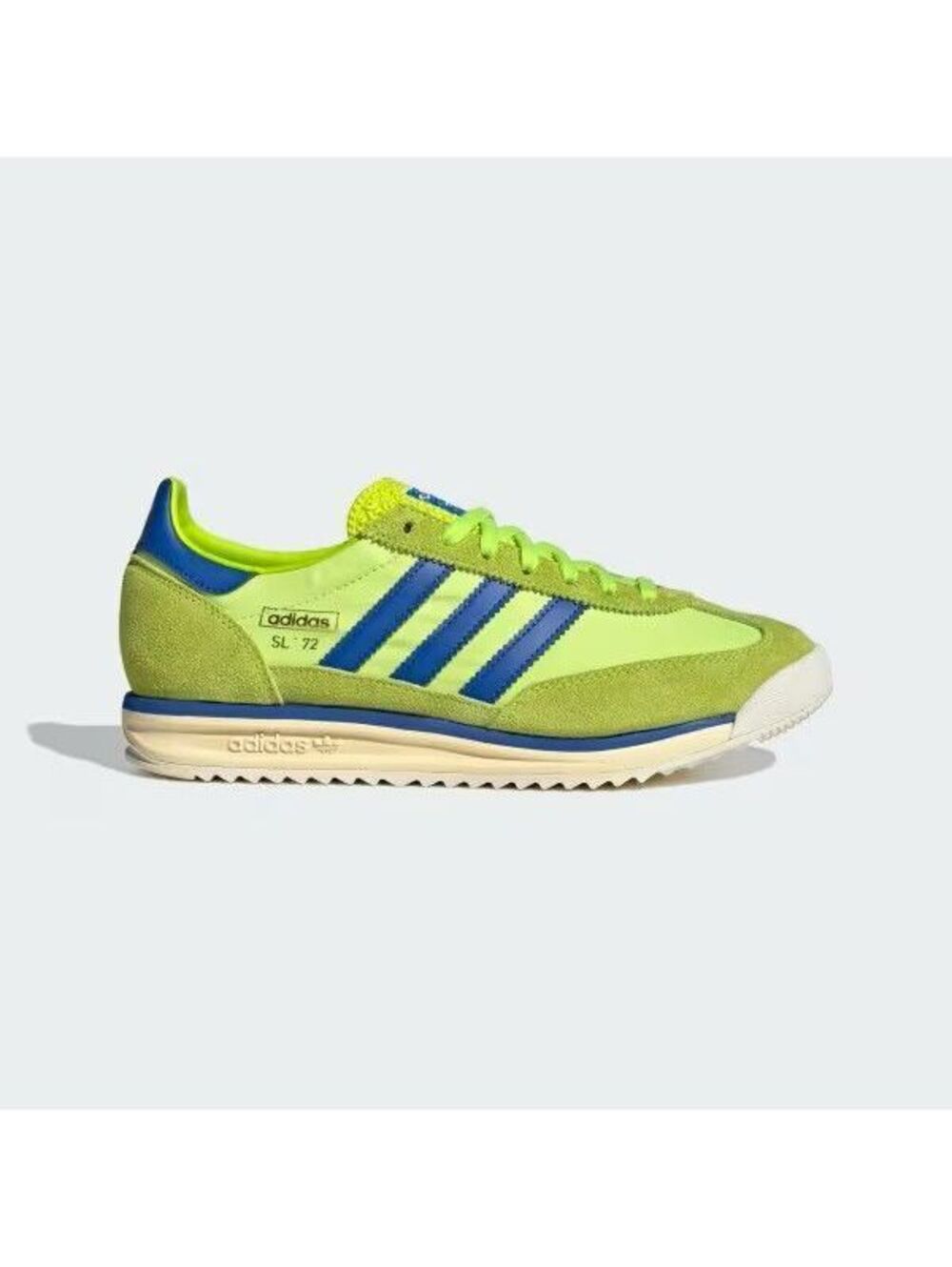 Adidas SL 72 RS JQ0172 Sneaker Men (Lime Green Ryl Blue) Sz 4